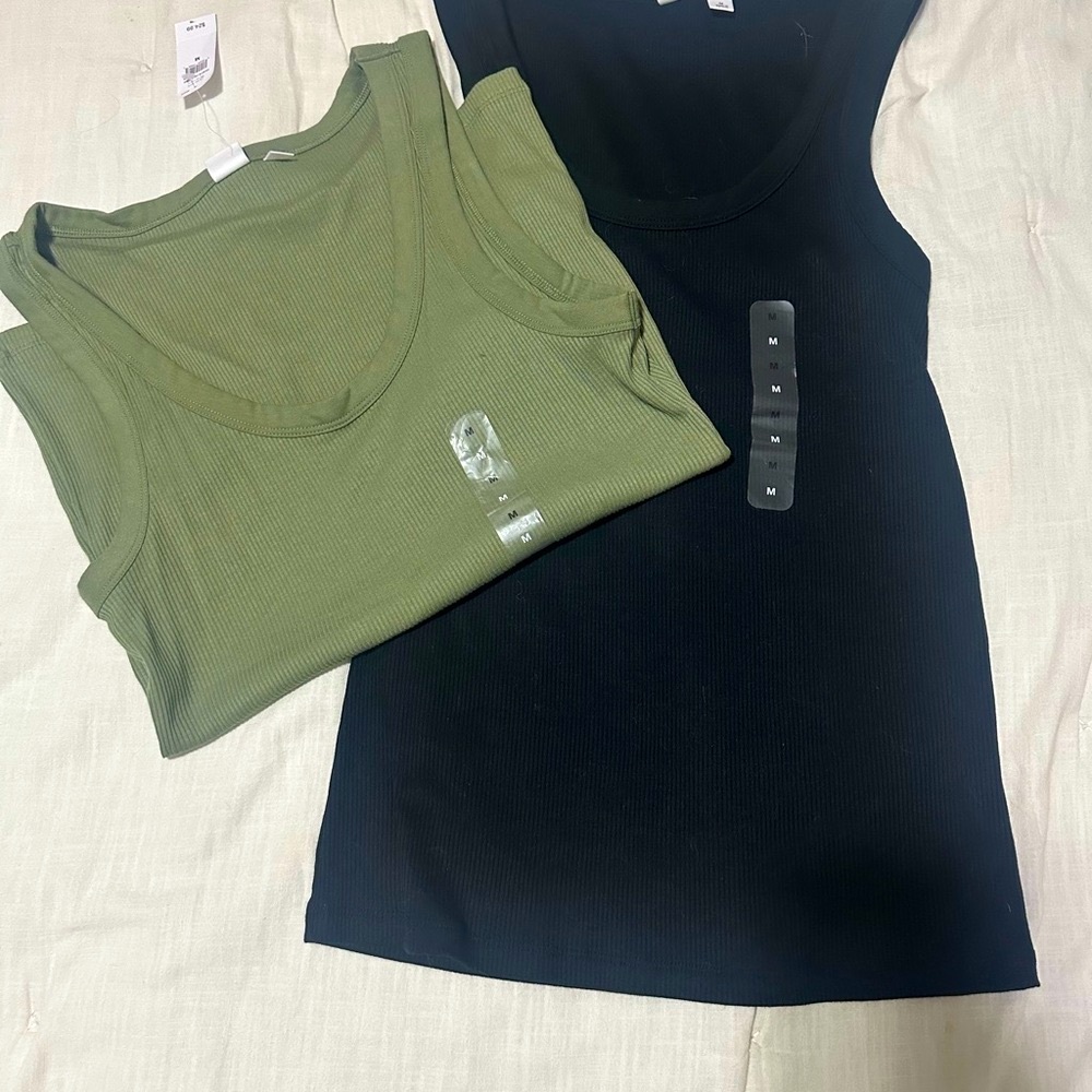 GAP Women's Ribbed Tank Top 2pack